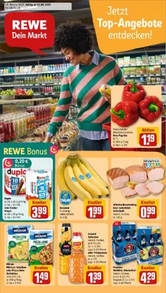 Vorschau von dem Prospekt des Geschäftes Rewe, gültig ab dem 14.09.2025