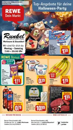 Vorschau von dem Prospekt des Geschäftes Rewe, gültig ab dem 26.10.2025