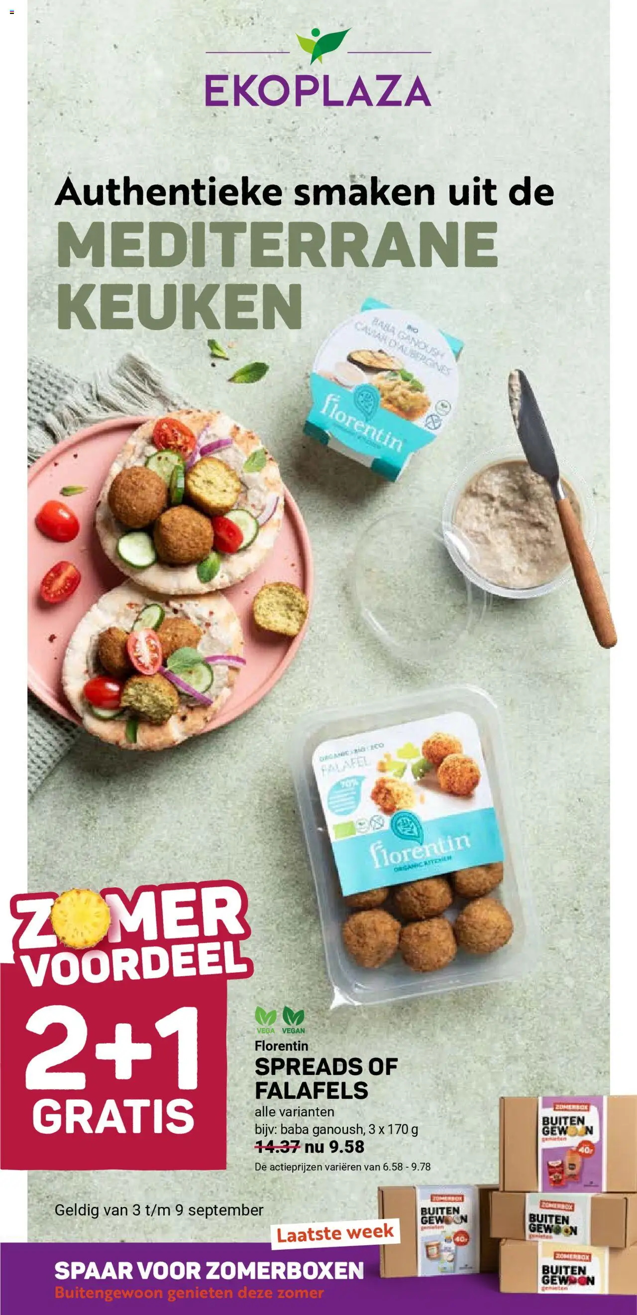 Ekoplaza shop Folder week 36 geldig vanaf 03-09-2025 - Paginanummer 1