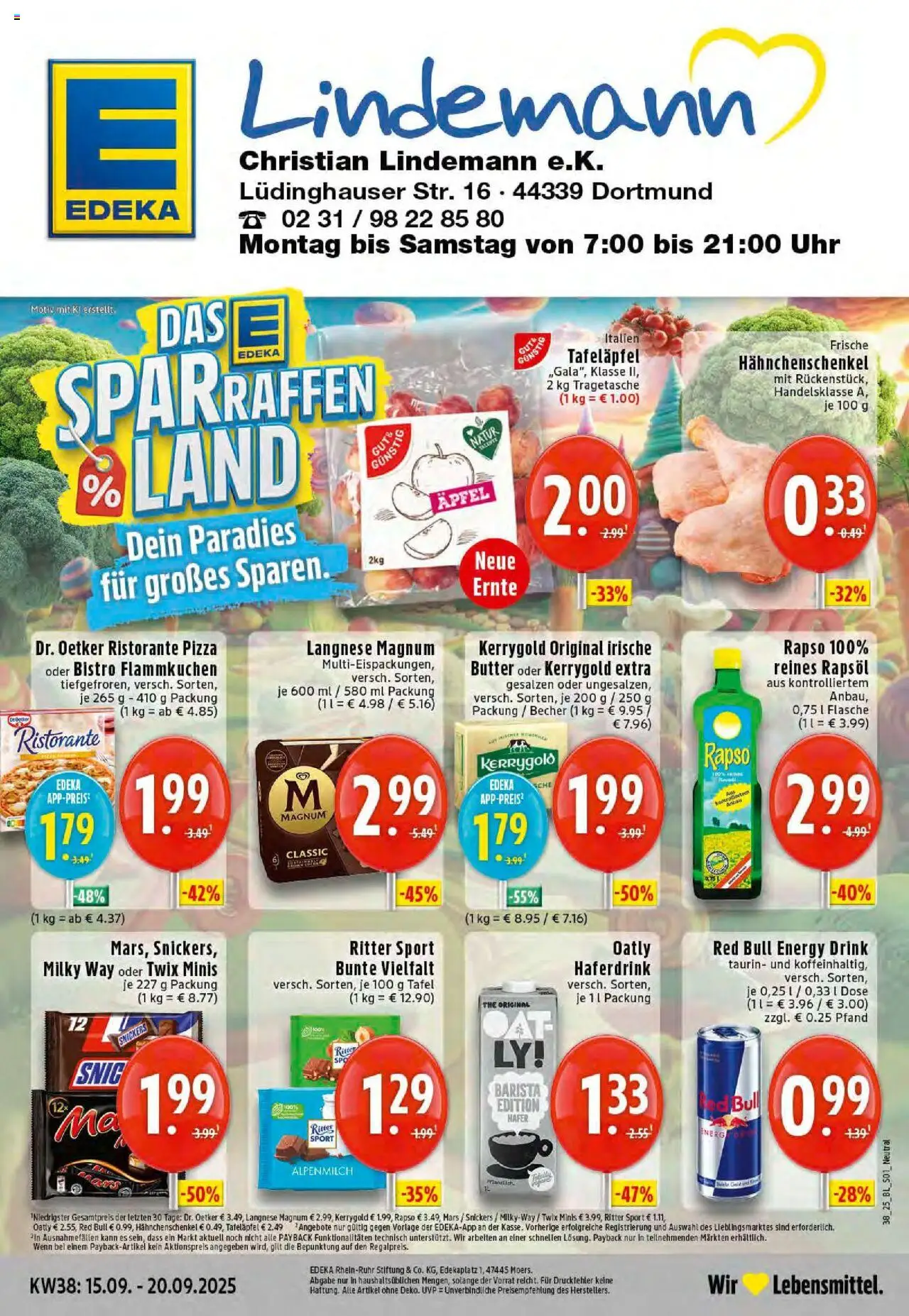 EDEKA Prospekt ab 14.09.2025 - Prospekt Dortmund-Eving Online