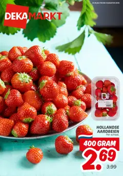 Voorbeeld van Folder van winkel Dekamarkt geldig vanaf 29-07-2025