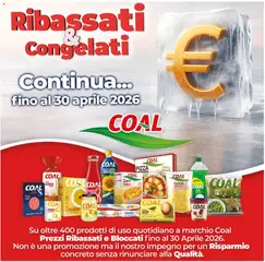 Anteprima dell'opuscolo Volantino Ribassati & Congelati continua dal negozio Coal valido da 03/02/2026