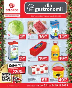 Pogląd gazetki "Oferta dla gastronomii" ze sklepu Selgros cash&carry ważnej od 06.11.2025