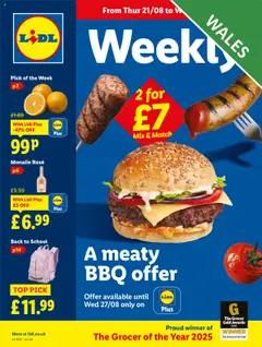 Preview of Lidl Lidl Weekly Wales valid from 21/08/2025