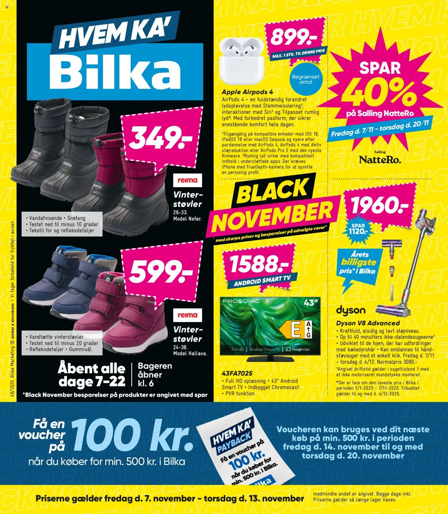 Eksempel på tilbudsavis Nonfood fra butik Bilka gyldig fra 07/10/2025
