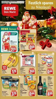 Vorschau von dem Prospekt des Geschäftes Rewe, gültig ab dem 01.12.2025