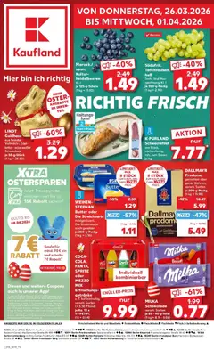 Vorschau von dem Prospekt des Geschäftes Kaufland, gültig ab dem 25.03.2026