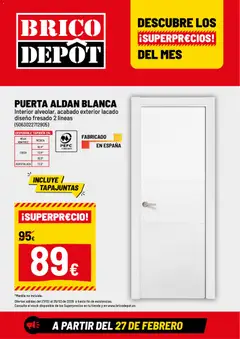 Vista previa del folleto de la tienda Brico Depôt válido desde el 27/02/2026 