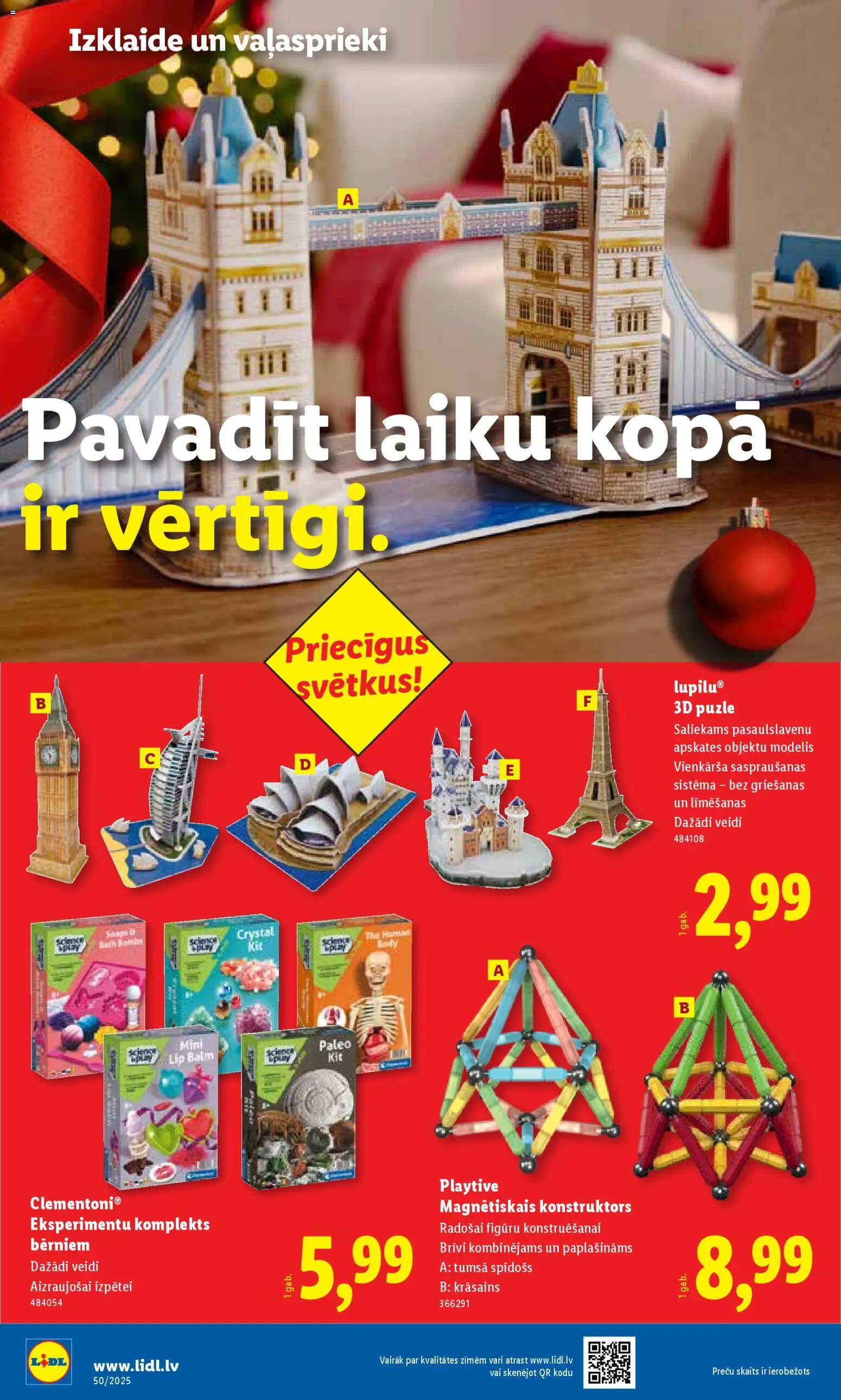 Skatīt Lidl akciju bukletu, derīgs no 2025.12.08