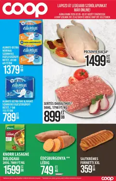 COOP Szolnok - Akciós újság COOP Szolnok Csanádapáca megtekintése, amely érvényes 2026.02.05.-től