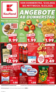 Vorschau von dem Prospekt des Geschäftes Kaufland, gültig ab dem 12.03.2026