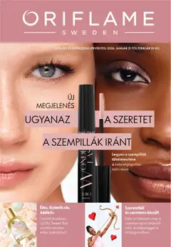 Oriflame - Oriflame katalógus 2026/02 megtekintése, amely érvényes 2026.01.21.-től