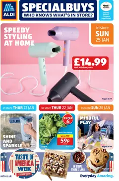 Preview of Aldi Weekly offers Scottish Specialbuys valid from 22/01/2026