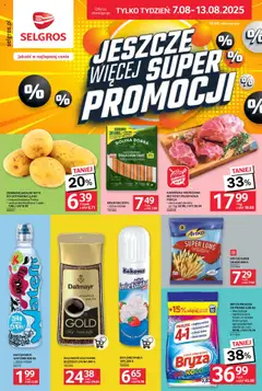 Pogląd gazetki "Jeszcze więcej super promocji" ze sklepu Selgros cash&carry ważnej od 07.08.2025
