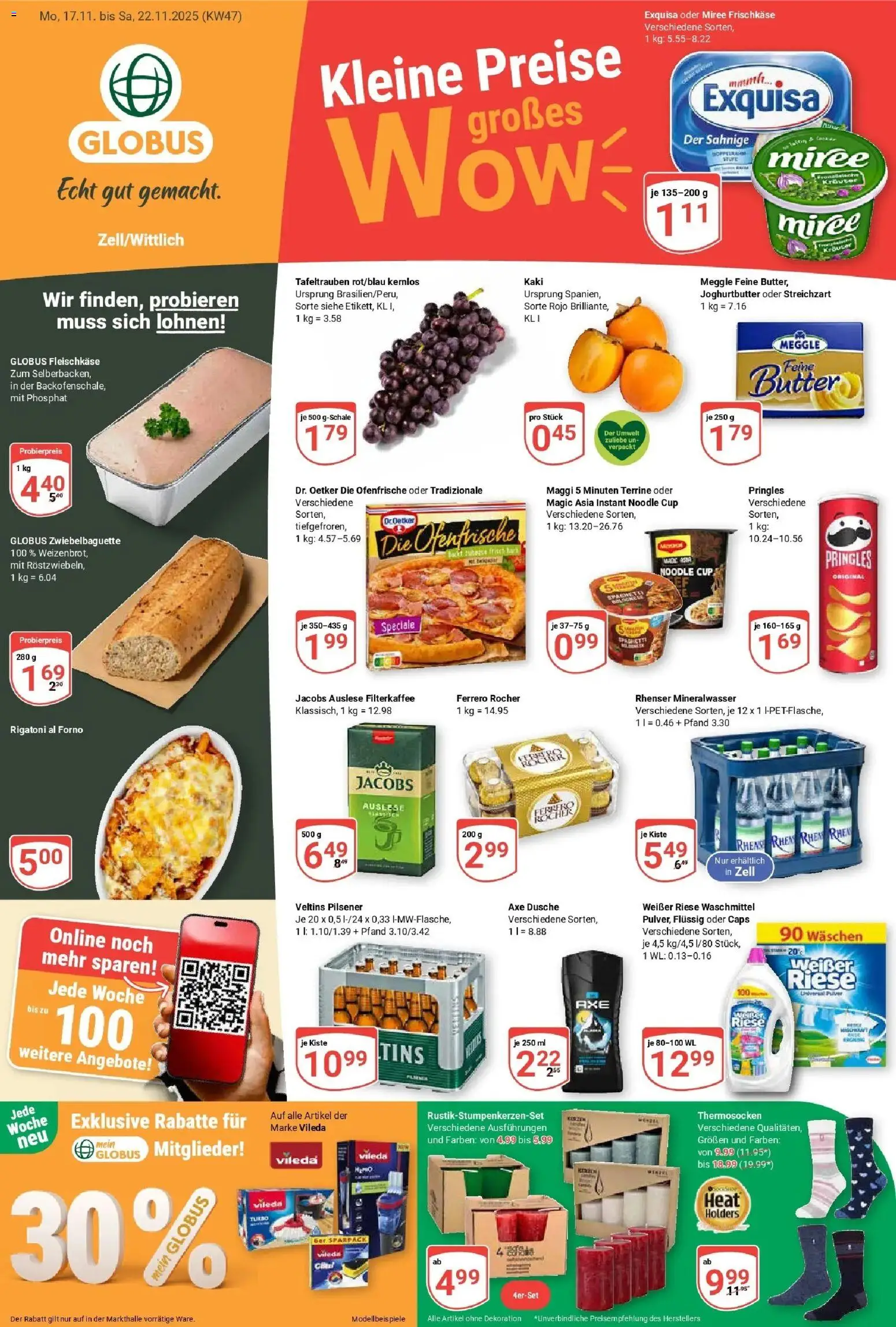 Vorschau von dem Prospekt des Geschäftes Globus, gültig ab dem 17.11.2025