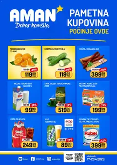 Pregled Aman kataloga - važi od 17.04.2026