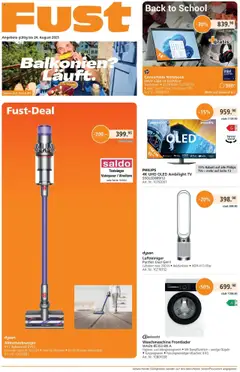 Vorschau des Merkblatts Aktionen vom Shop Fust gültig von 28.07.2025 bis 24.08.2025