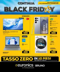 Anteprima dell'opuscolo Volantino Bruno dal negozio Euronics valido da 13/11/2025
