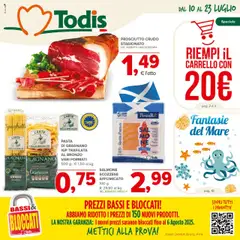 Anteprima dell'opuscolo Volantino Sicilia dal negozio Todis valido da 10/07/2025