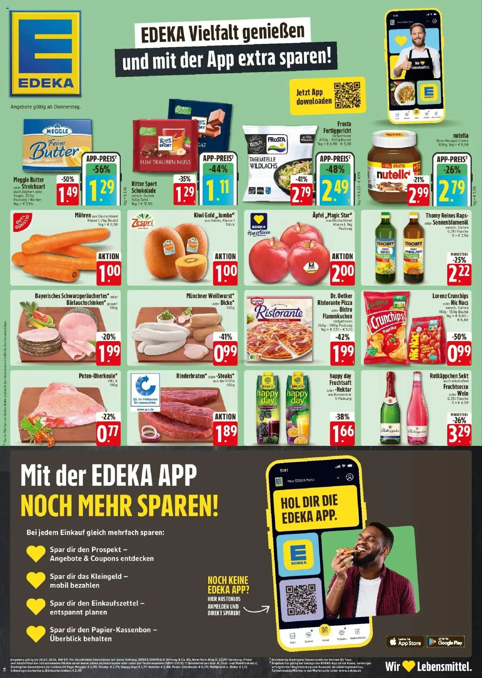 Vorschau von dem Prospekt des Geschäftes Edeka, gültig ab dem 26.02.2026