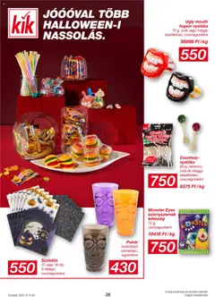 Kik - Akciós újság Kik megtekintése, amely érvényes 2025.10.13.-től | Oldal: 26