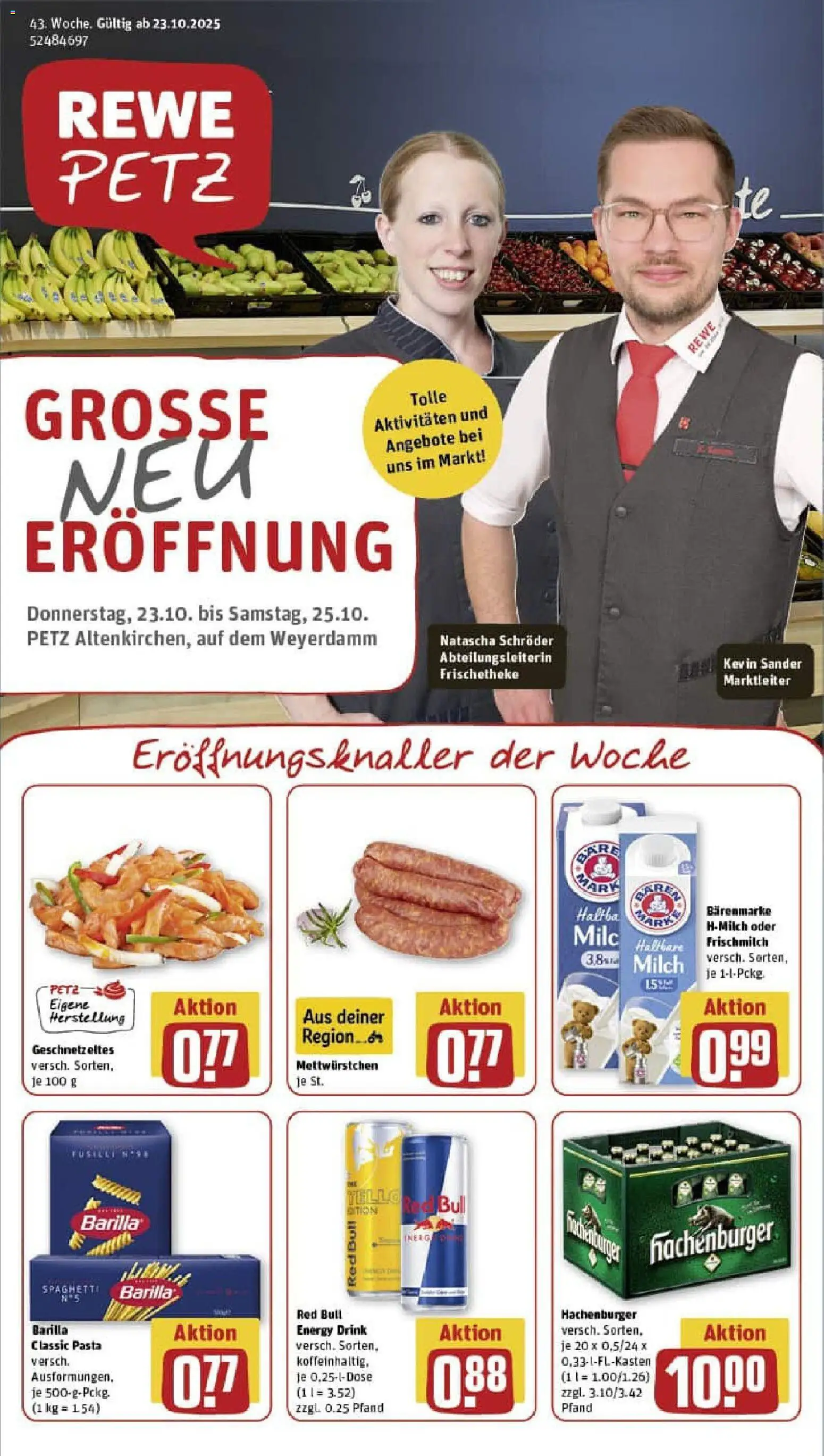 REWE Prospekt ab 23.10.2025 nächste Woche - Prospekt Altenkirchen	
