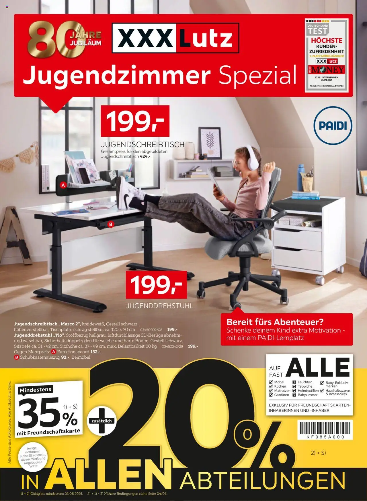 XXXL Lutz Jugendzimmer Spezial (vom 21.07.2025 - 03.08.2025)