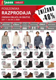 Predogled kataloga iz trgovine Jager veljaven od 14.01.2026
