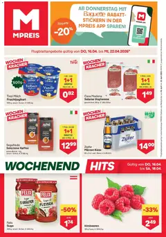 Vorschau der Angebote: MPREIS MPREIS Saalbach gültig ab 16.04.2026