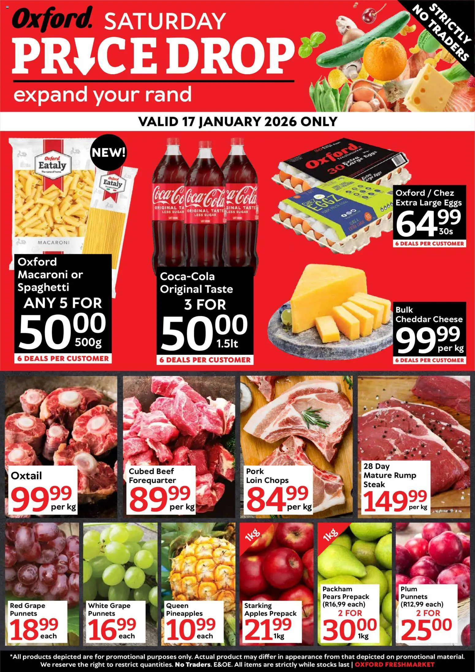 Preview of Oxford Freshmarket flyer valid from 17/01/2026