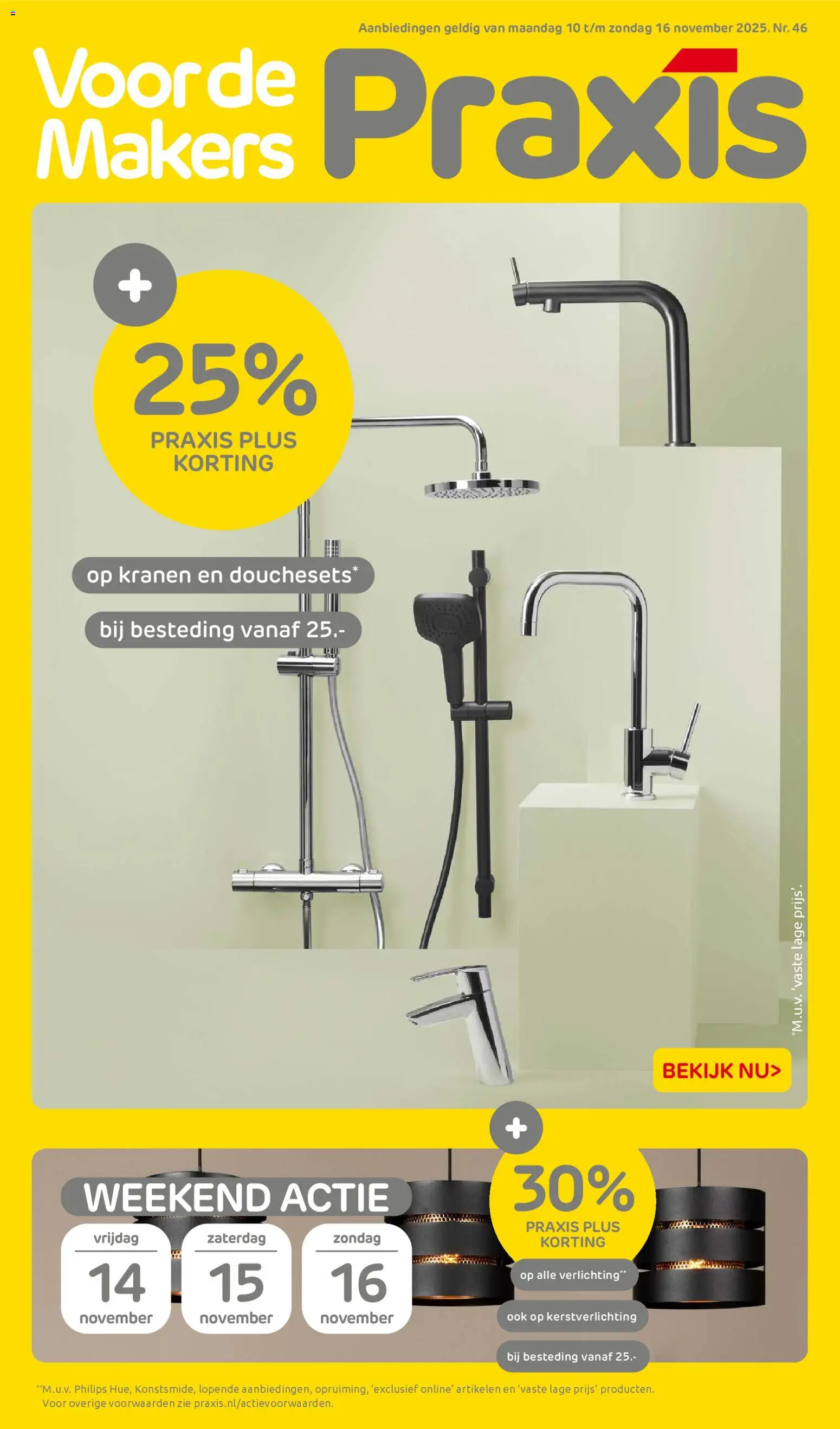 Voorbeeld van Folder van winkel Praxis geldig vanaf 10-11-2025