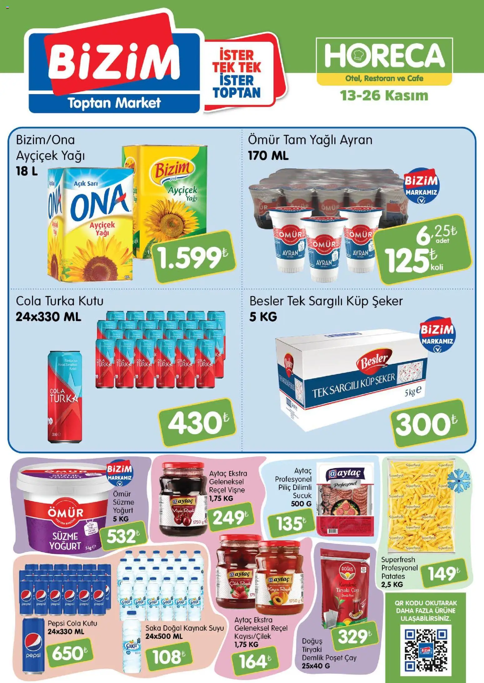 Bizim Toptan Horeca kataloğu 13.11.2025 - Broşürünün önizlemesi