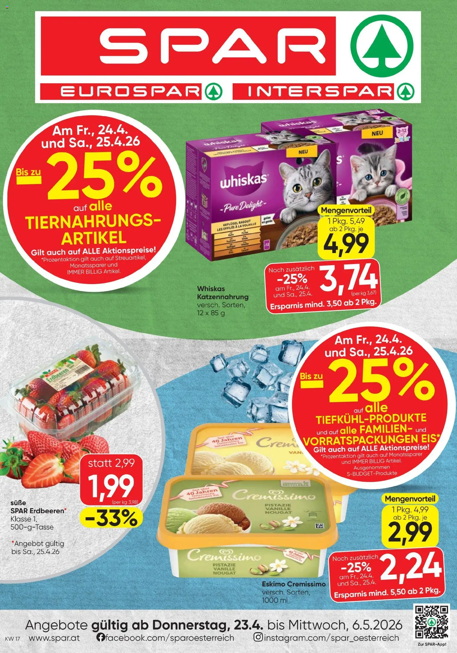 Vorschau der Angebote: Spar Spar - Flugblatt gültig ab 23.04.2026