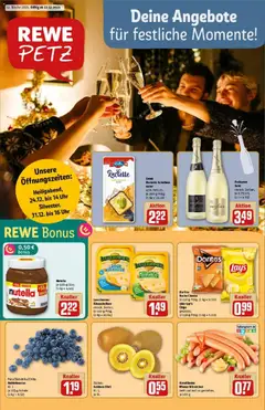 Vorschau von dem Prospekt des Geschäftes Rewe, gültig ab dem 22.12.2025