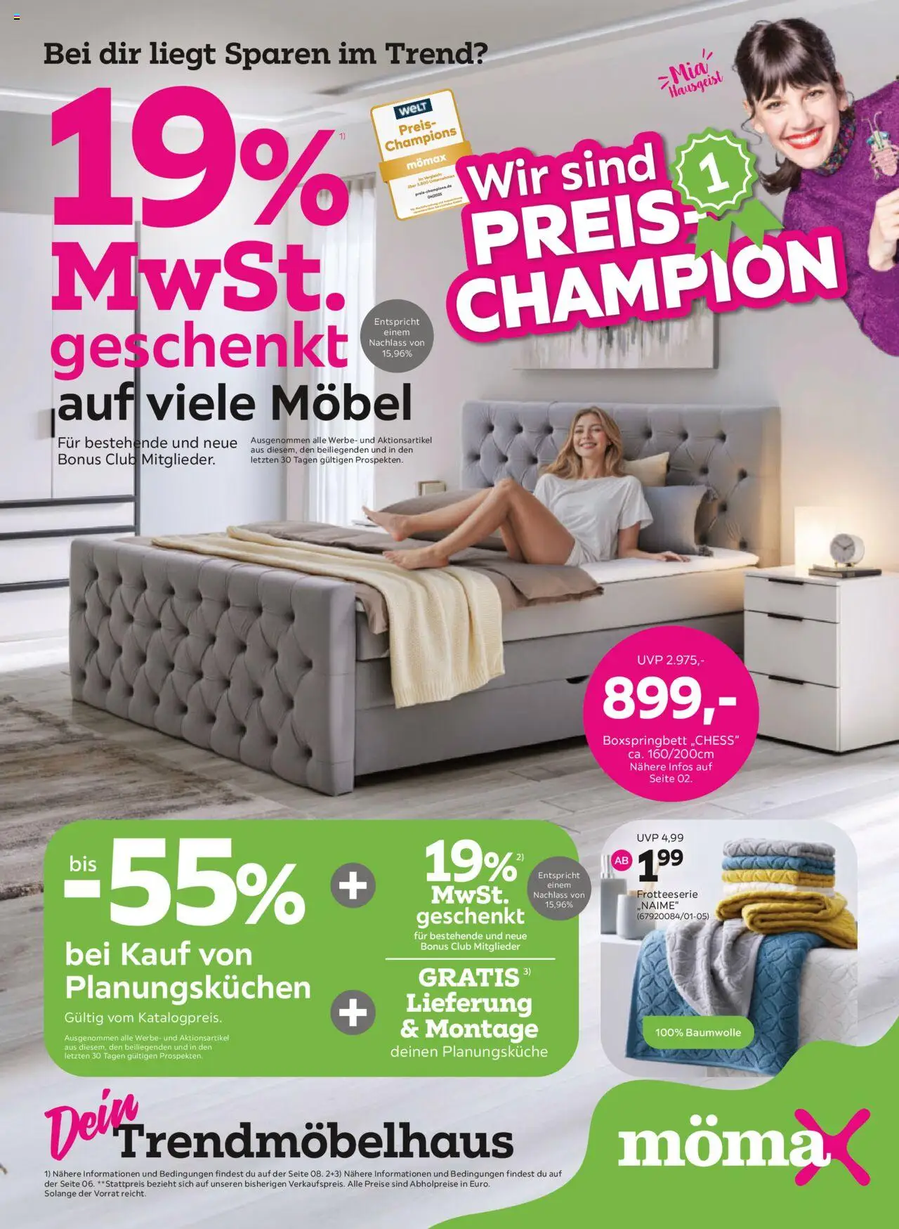 Mömax Prospekt (vom 06.10.2025 - 14.10.2025) - Boxspringbett