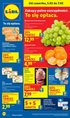 Pogląd gazetki "Gazetka" ze sklepu Lidl ważnej od 05.02.2026