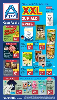 Vorschau von dem Prospekt des Geschäftes Aldi, gültig ab dem 05.04.2026