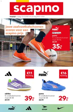 Voorbeeld van Folder van winkel Scapino geldig vanaf 12-12-2025