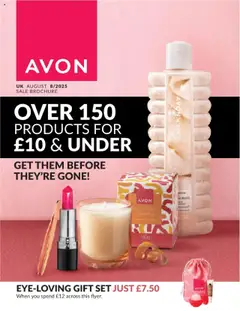 Preview of AVON Sale Flyer valid from 01/08/2025