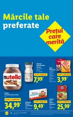 Previzualizarea de cataloage: Lidl Catalog nou valabil de la 03.11.2025 | Pagina: 26