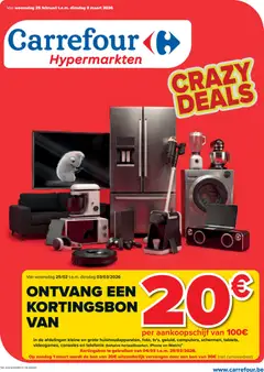 Voorbeeld van Folder van winkel Carrefour geldig vanaf 25/02/2026
