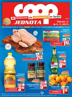 Náhľad COOP Jednota letáku platného od 06.11.2025