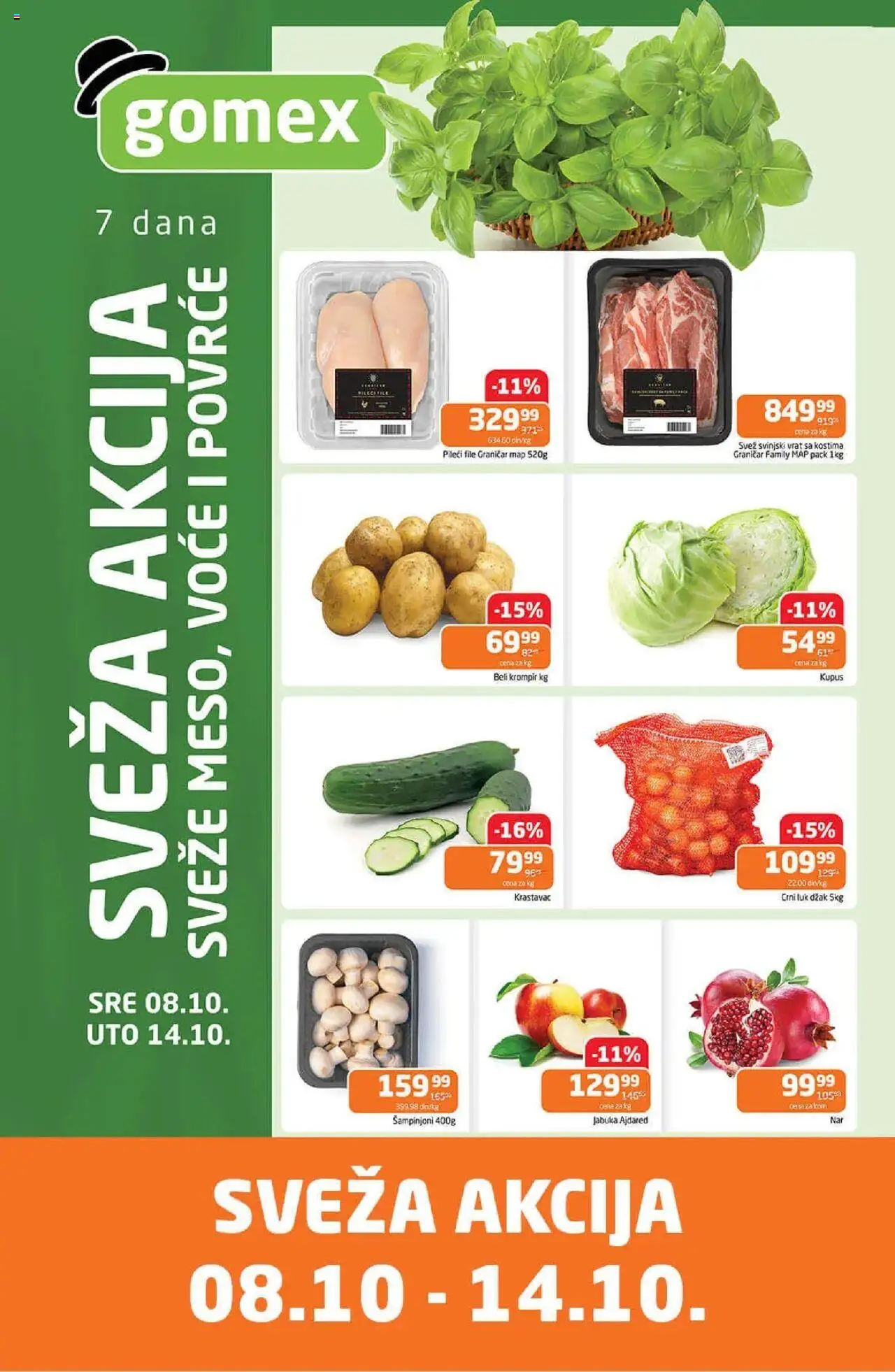 Gomex katalog važi od 08.10.2025 - stranica 1