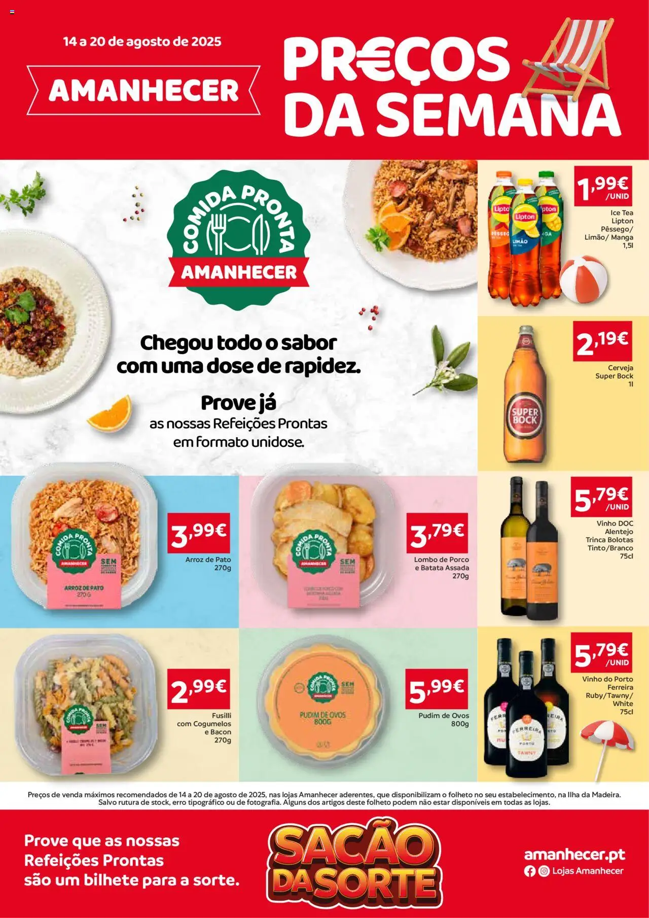 Amanhecer Folheto de 14/08/2025 - catálogo esta semana - página 1