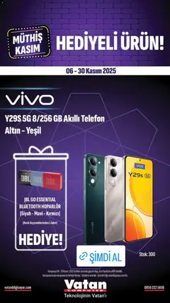 Vatan Bilgisayar Black Friday 01.11.2025 - Broşürünün önizlemesi