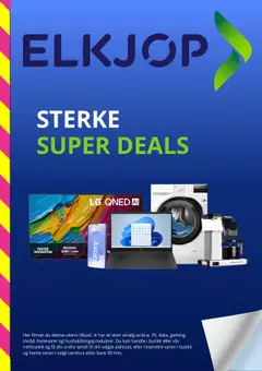 Forhåndsvis Black Friday Varsel fra butikk Elkjøp gyldig fra 14/10/2025
