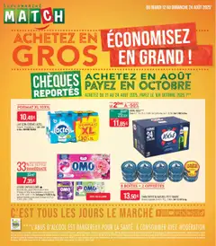 Prévisualisation de Catalogue du magasin Match Supermarché formulaire valide 12/08/2025