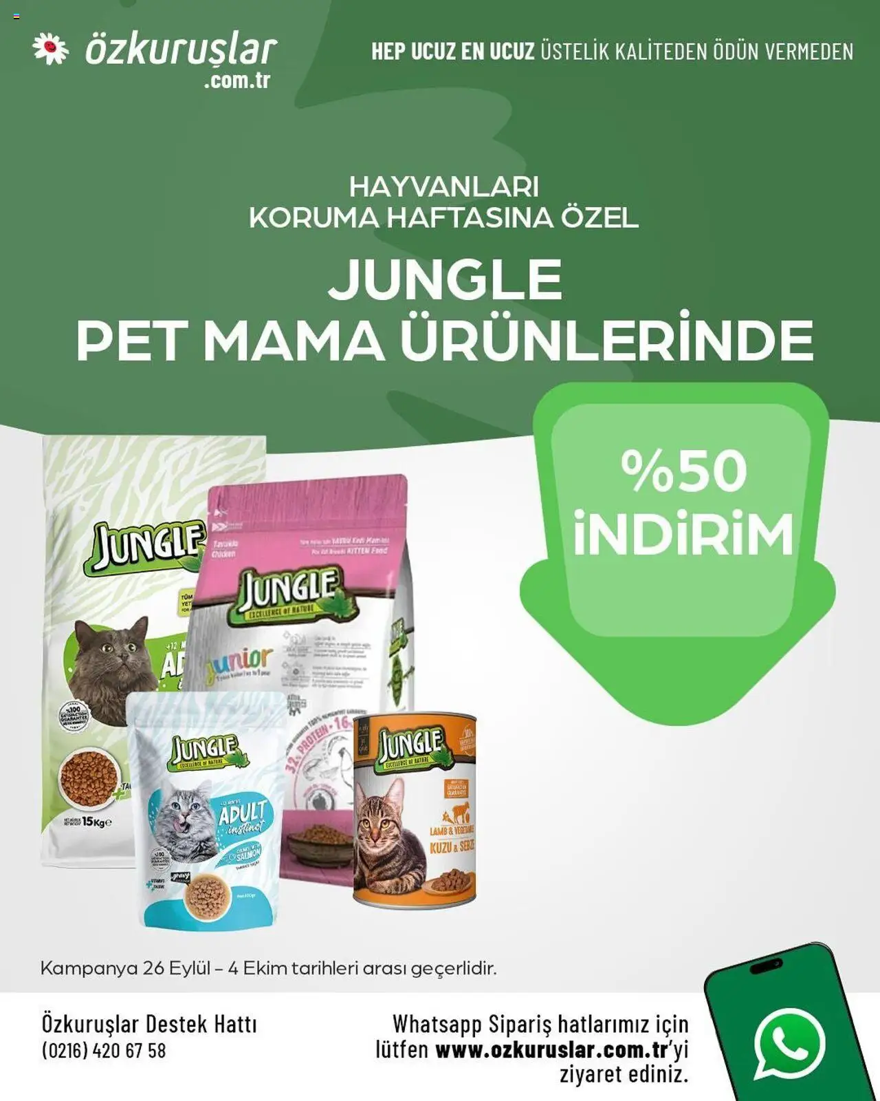Özkuruşlar İndirim (26 Eylül 2025 - 04 Ekim 2025) - Sayfa numarası 1