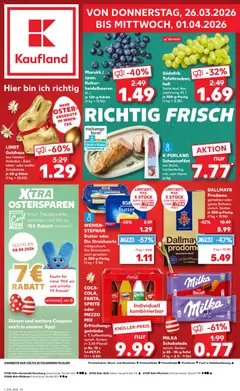 Voorbeeld van Kaufland DE - DE Folder Köln van winkel Kaufland DE geldig vanaf 26-03-2026