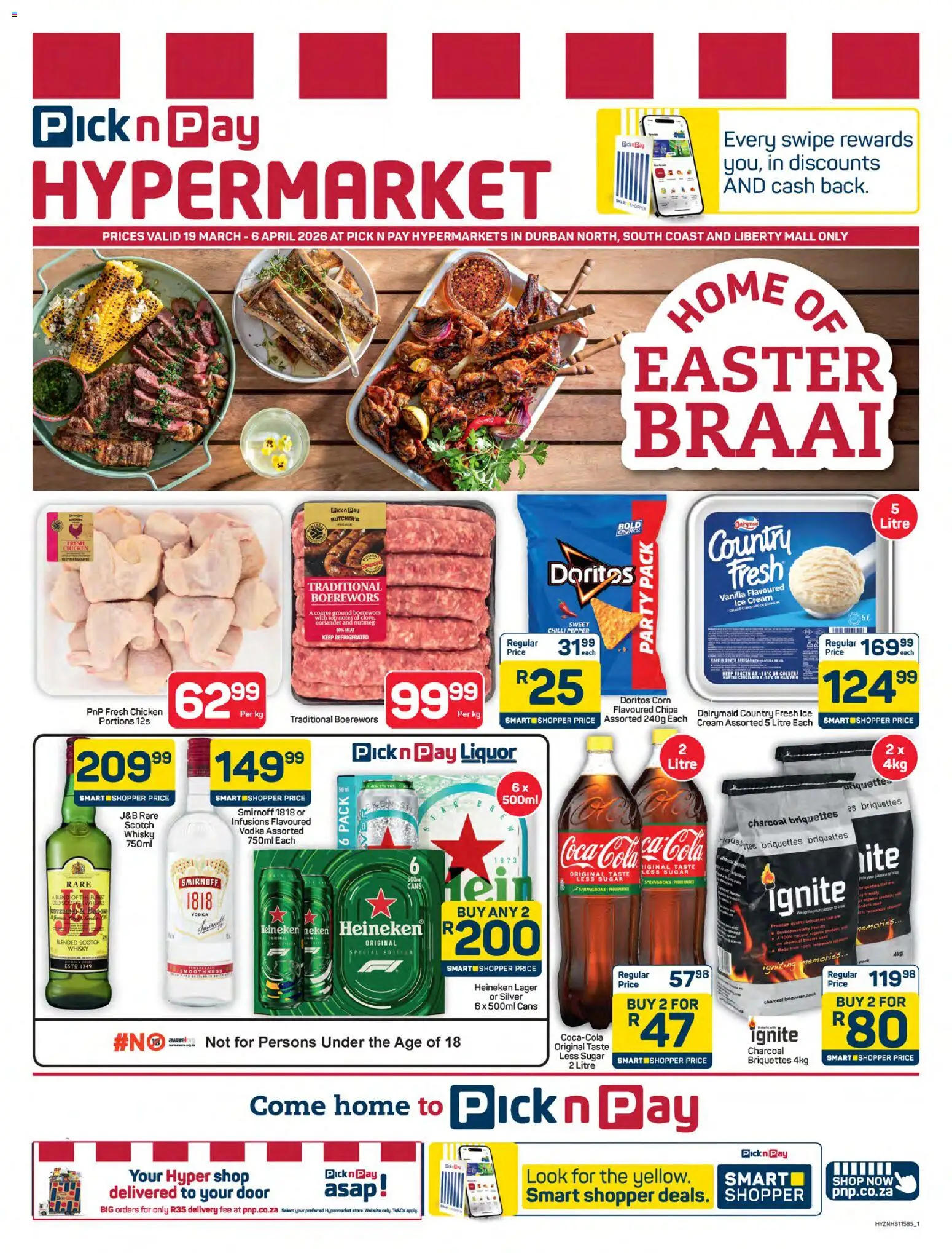 Preview of Pick n Pay flyer valid from 19/03/2026